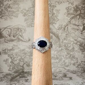 NWT - Bomb Party September Sugar & Sky Ring - Size 9